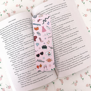 Pink Eras Bookmark-Stickers-Painted Lavender