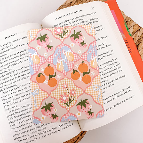 Coquette Fruit and Bows Kindle Insert-Stickers-Painted Lavender