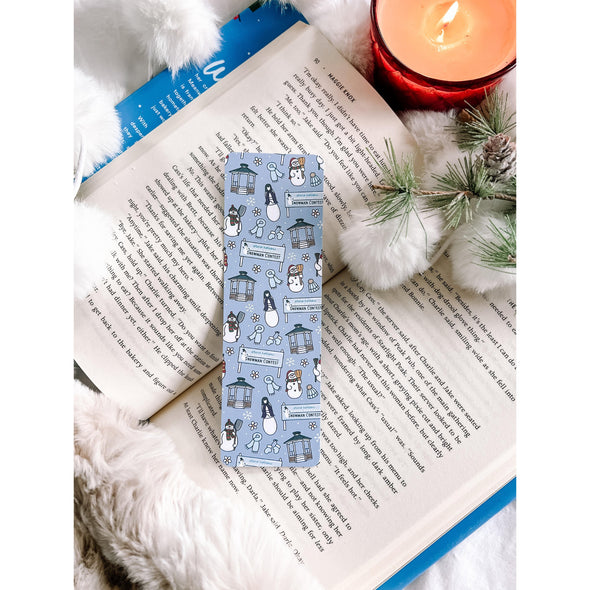 Stars Hollow Winter Festival Bookmark-Bookmarks-Painted Lavender