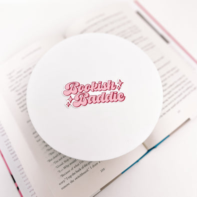 Bookish Baddie Sticker