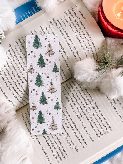 Winter Forest Bookmark-Bookmarks-Painted Lavender