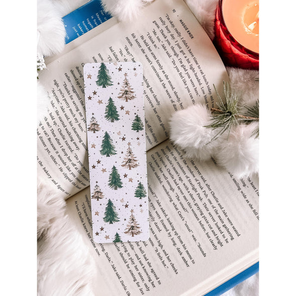 Winter Forest Bookmark-Bookmarks-Painted Lavender