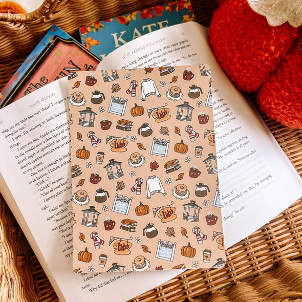 Stars Hollow Fall Kindle Insert-Stickers-Painted Lavender