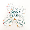 Dinna Fash Meadow Sticker-Stickers-Painted Lavender