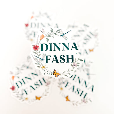 Dinna Fash Meadow Sticker-Stickers-Painted Lavender