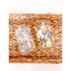 Garden Party Flowers Glass Cup-Painted Lavender