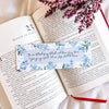 Blood of My Blood Forget Me Not Flower Bookmark-Bookmarks-Painted Lavender
