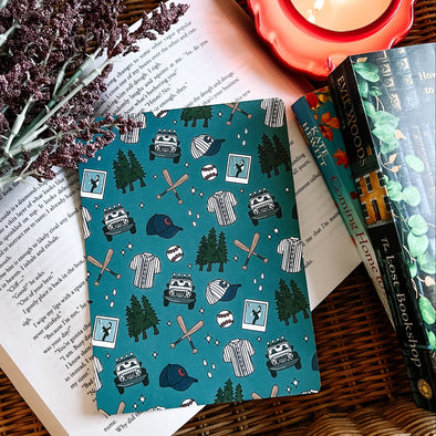 Twilight Baseball Kindle Insert-Kindle Acessories-Painted Lavender