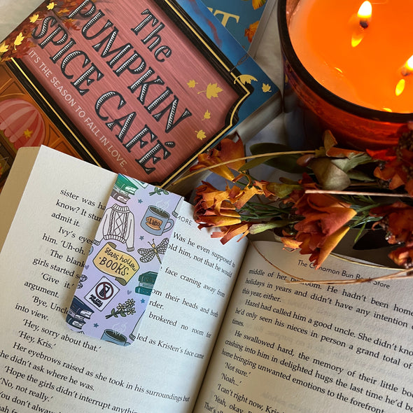 Stars Hollow Books Magnetic Bookmark-Stickers-Painted Lavender