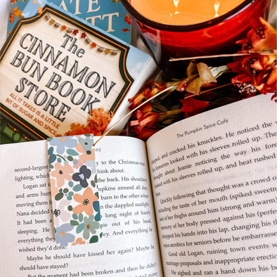 Whispering Meadows Magnetic Bookmark-Stickers-Painted Lavender