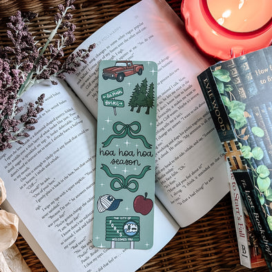 Hoa Hoa Hoa Season Twilight Bookmark