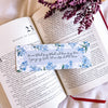 Blood of My Blood Forget Me Not Flower Bookmark-Bookmarks-Painted Lavender