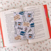 Stars Hollow Books Kindle Insert-Stickers-Painted Lavender