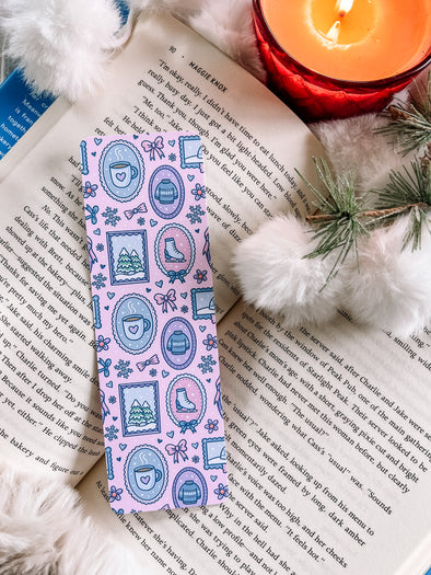 Winter Frames Bookmark-Bookmarks-Painted Lavender
