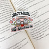 The Way To My Heart Is Through The Bookstore Sticker-Stickers-Painted Lavender
