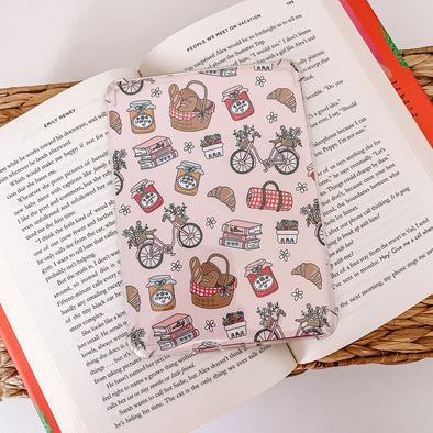Spring Picnic Kindle Insert-Stickers-Painted Lavender