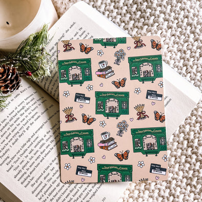 The Shop Around The Corner You've Got Mail Kindle Insert-Kindle Acessories-Painted Lavender