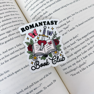 Romantasy Book Club Sticker-Stickers-Painted Lavender