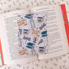 Stars Hollow Books Kindle Insert-Stickers-Painted Lavender
