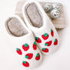 Strawberry Slippers--Painted Lavender