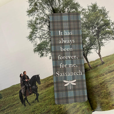 It Has Always Been Forever Sassenach Bookmark-Bookmarks-Painted Lavender