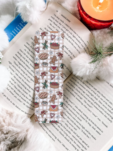 Holiday Treats Picnic Bookmark-Bookmarks-Painted Lavender