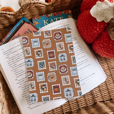 Stars Hollow Stamps Kindle Insert-Kindle Acessories-Painted Lavender