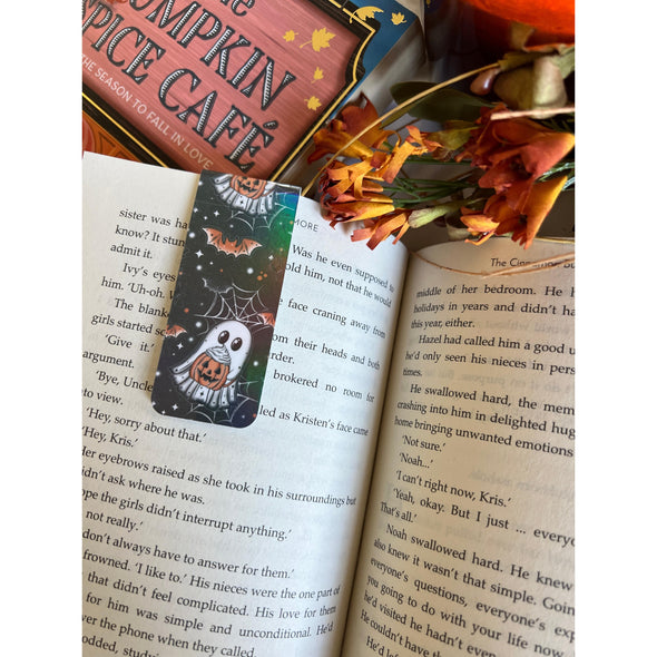 Pumpkin Spice Magnetic Bookmark-Stickers-Painted Lavender