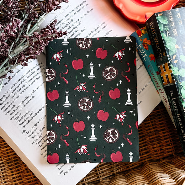 Twilight Icons Black Kindle Insert-Kindle Acessories-Painted Lavender