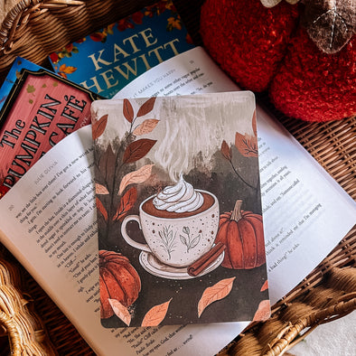 Fall Latte Kindle Insert-Kindle Acessories-Painted Lavender