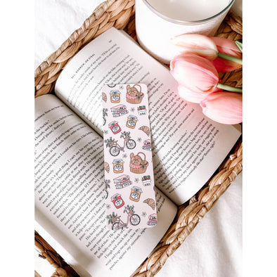 Cottagecore Picnic Bookmark-Stickers-Painted Lavender