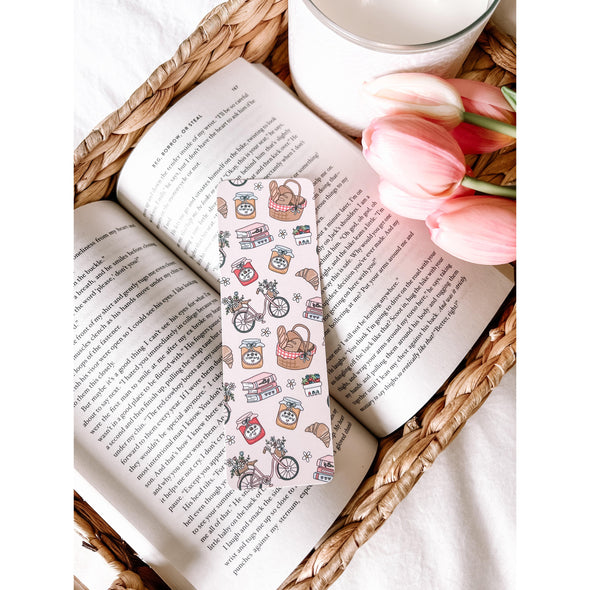 Cottagecore Picnic Bookmark-Stickers-Painted Lavender