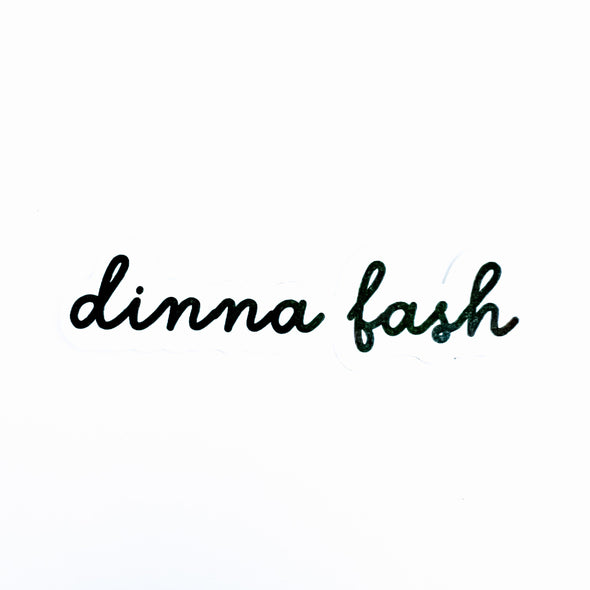 Dinna Fash Sticker-Stickers-Painted Lavender