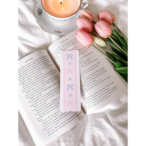 Coquette Bows Bookmark-Stickers-Painted Lavender