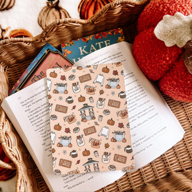 Stars Hollow Autumn Festival Kindle Insert-Kindle Acessories-Painted Lavender