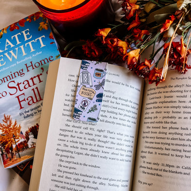 Stars Hollow Books Magnetic Bookmark-Stickers-Painted Lavender