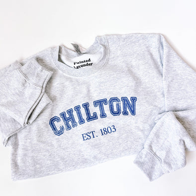 Chilton Sweatshirt - Gilmore Girls Crewneck-Painted Lavender