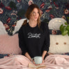 Bookish Crewneck Sweatshirt-Painted Lavender