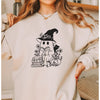 Bookish Ghost Crewneck Sweatshirt-Painted Lavender