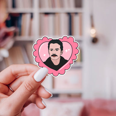Charlie Heart Locket Sticker