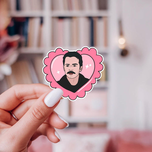 Charlie Heart Locket Sticker