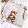 Cozy Bear Crewneck Sweatshirt-Painted Lavender