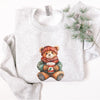 Cozy Bear Crewneck Sweatshirt-Painted Lavender