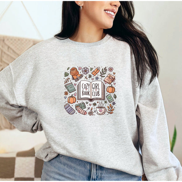 Cozy Girl Book Club-Painted Lavender