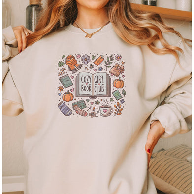Cozy Girl Book Club-Painted Lavender