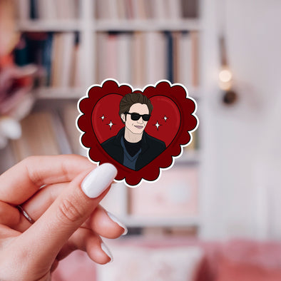Edward Heart Locket Sticker