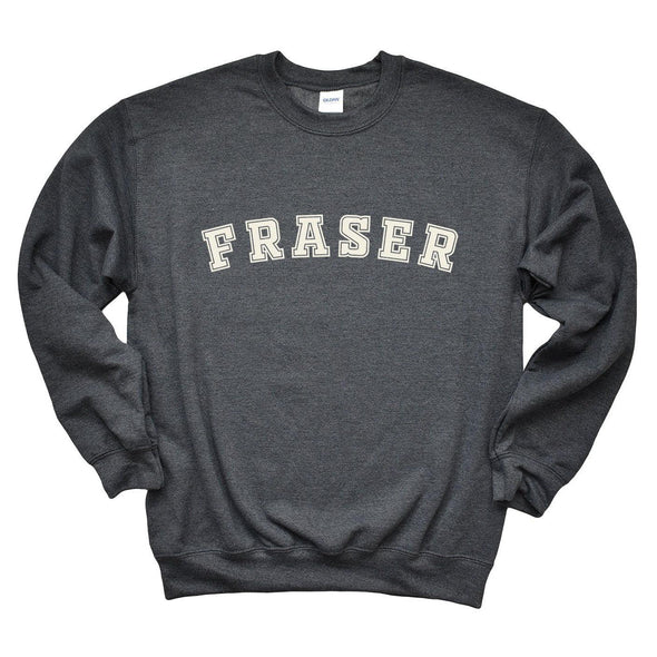 Fraser Varsity Classic Outlander Sweatshirt--Painted Lavender