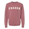 Fraser Varsity Premium Crewneck Sweatshirt-Painted Lavender