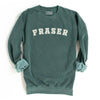 Fraser Varsity Premium Crewneck Sweatshirt-Painted Lavender