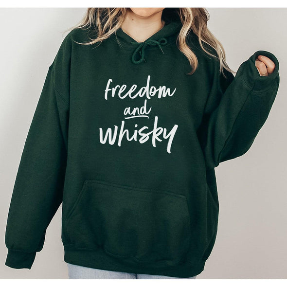 Freedom and Whisky Outlander Hoodie-Painted Lavender